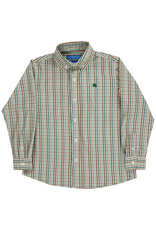 The Bailey Boys Roscoe Performance Button Down Shirt, Acorn Plaid