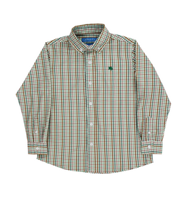 The Bailey Boys Roscoe Performance Button Down Shirt, Acorn Plaid