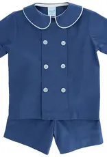 The Bailey Boys Posh Posies w Cornflower, Dress Short Set