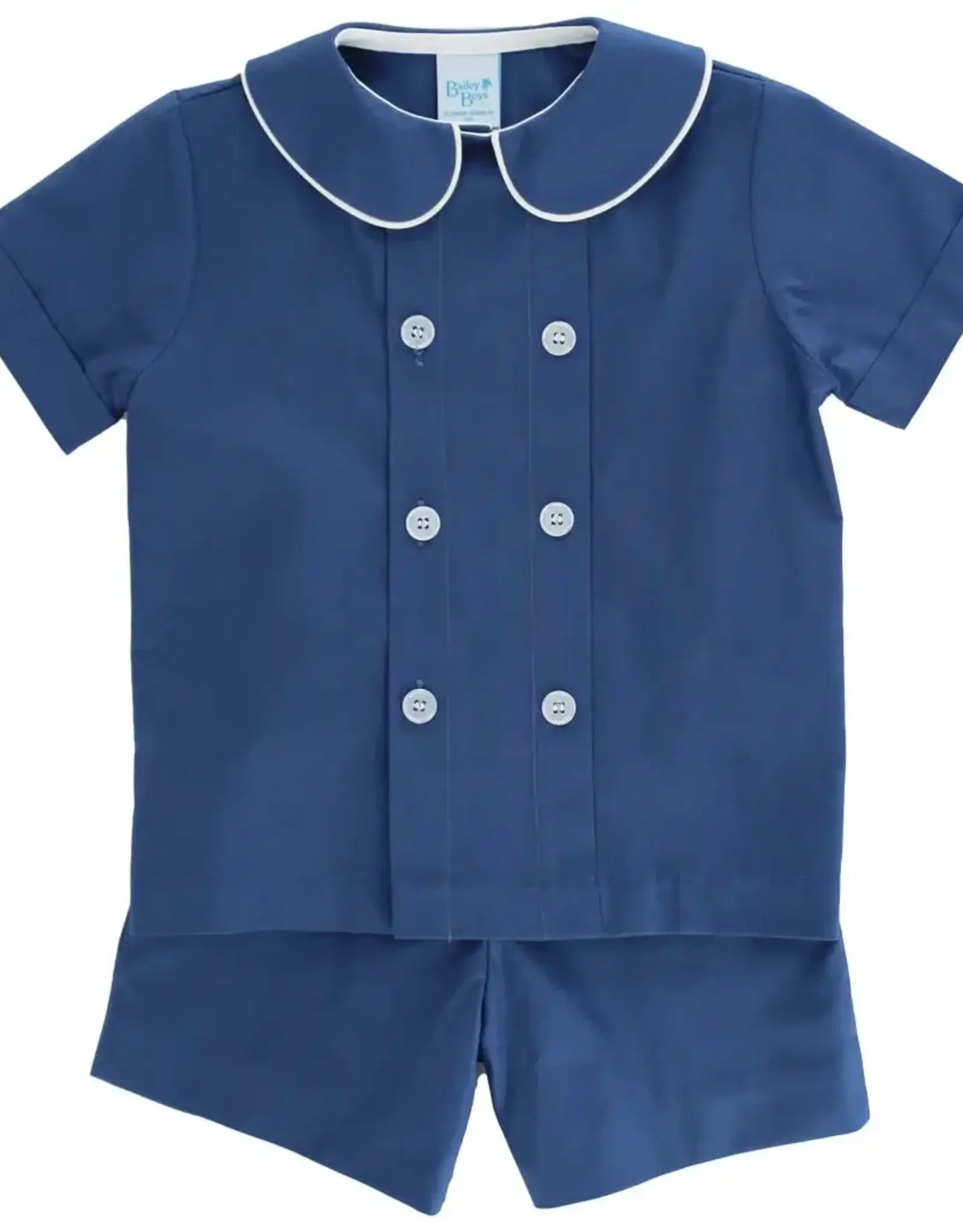 The Bailey Boys Posh Posies w Cornflower, Dress Short Set