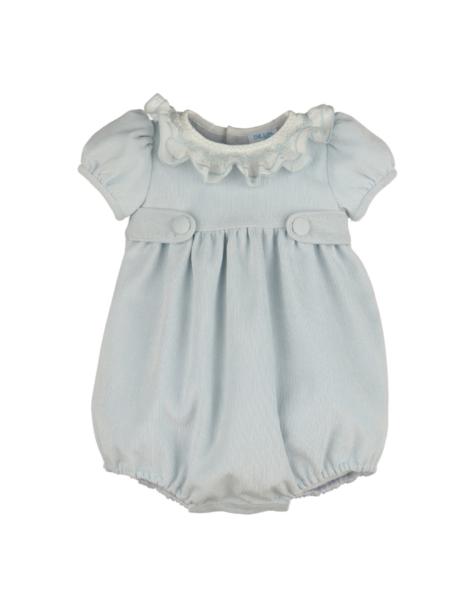 Luli & Me Sweet Corduroy Bubble, Blue