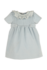 Luli & Me Sweet Corduroy Dress, Blue