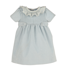 Luli & Me Sweet Corduroy Dress, Blue