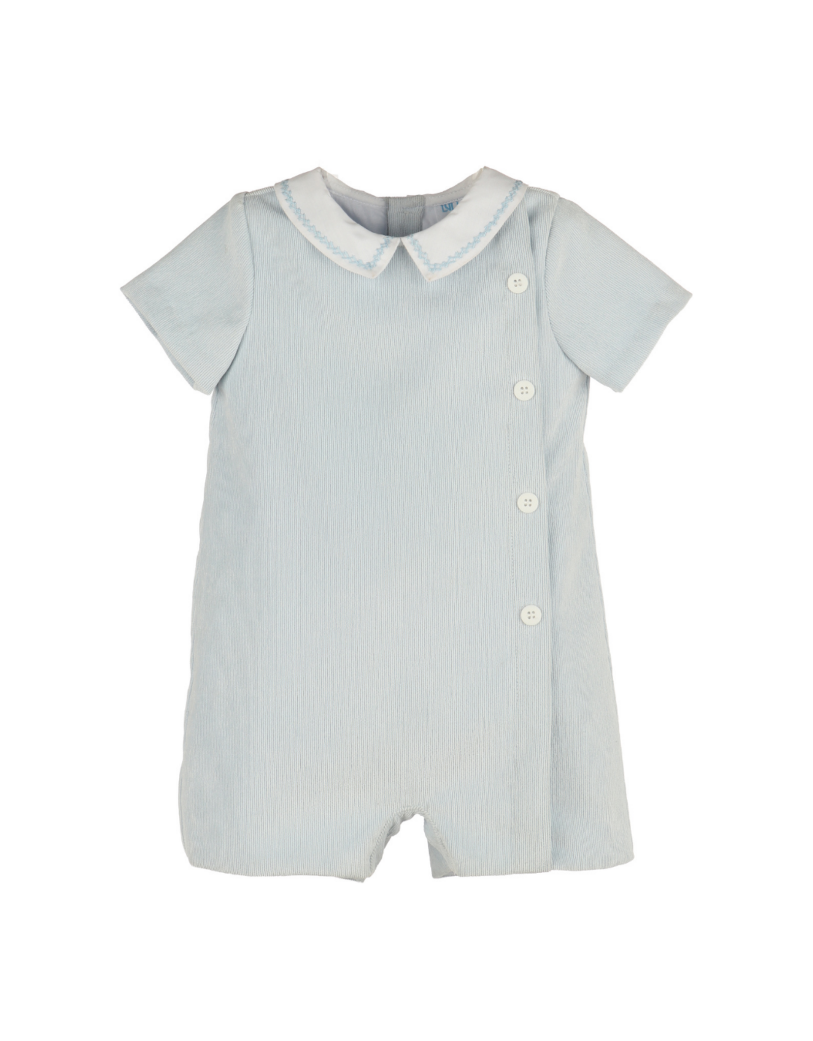 Luli & Me Sweet Corduroy Boy Bubble, Blue