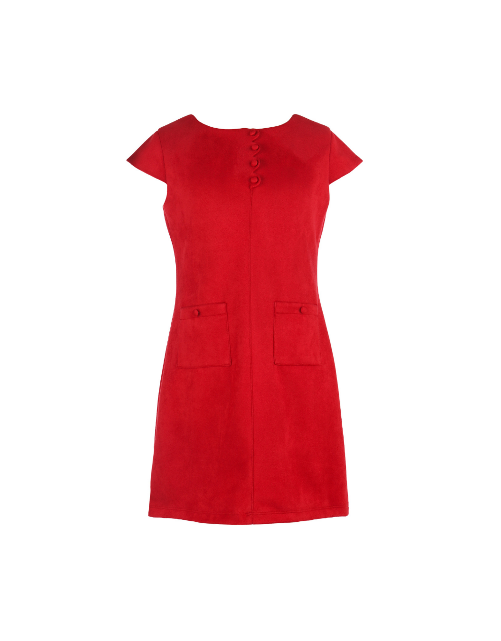 Gabby Ella Shift Dress, Red