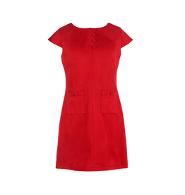 Gabby Ella Shift Dress, Red