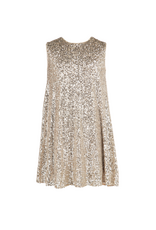 Gabby Riley Dress, Gold