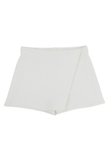 The Beaufort Bonnet Company Stella Skort Quilted, Palmetto Pearl