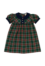 The Beaufort Bonnet Company Dale Dress Twill, Pinehill Plaid Nantucket Navy