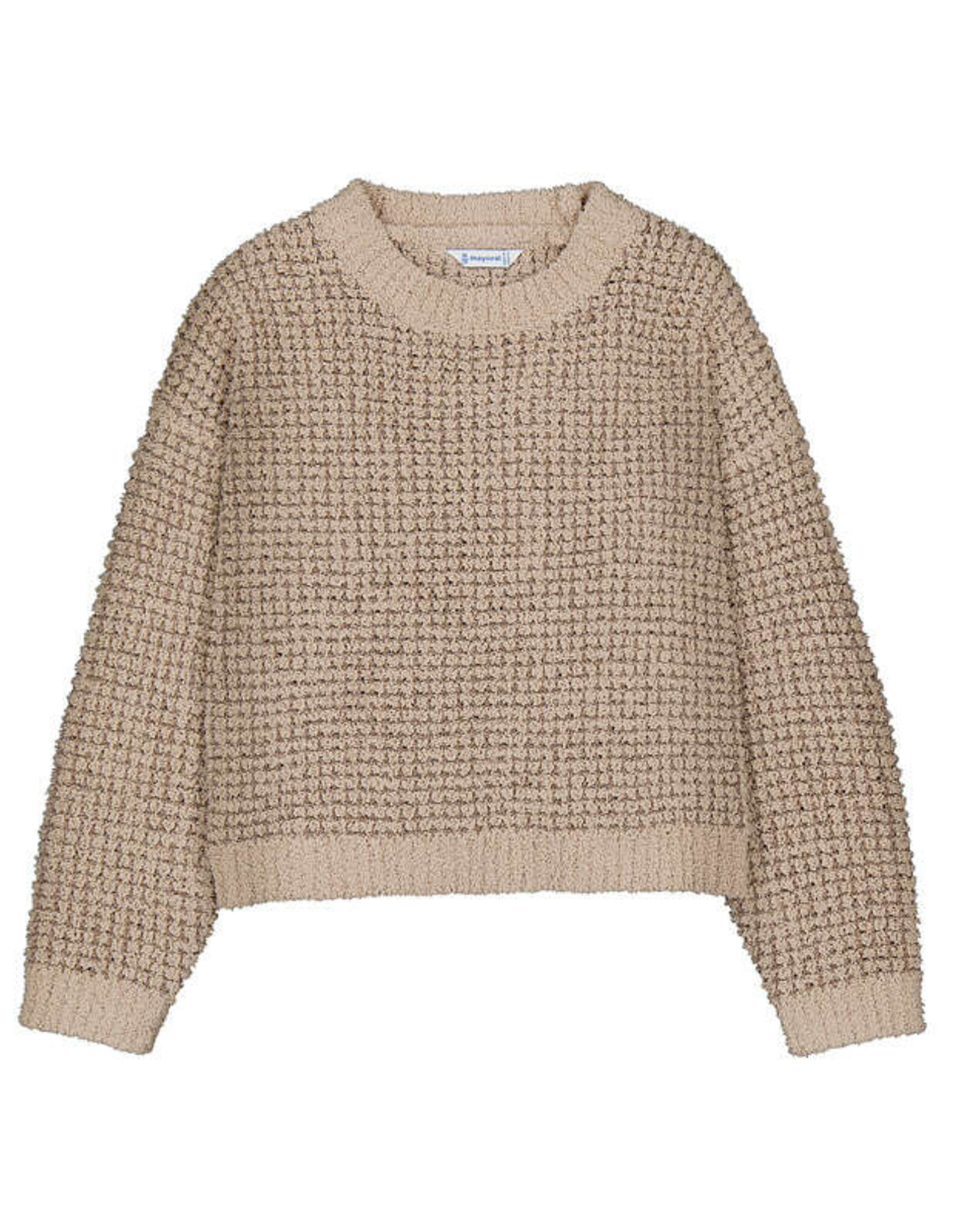 Mayoral Structured Sweater, Bronze