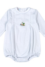 Baby Loren Blue Mallard Duck Pima LS Bubble