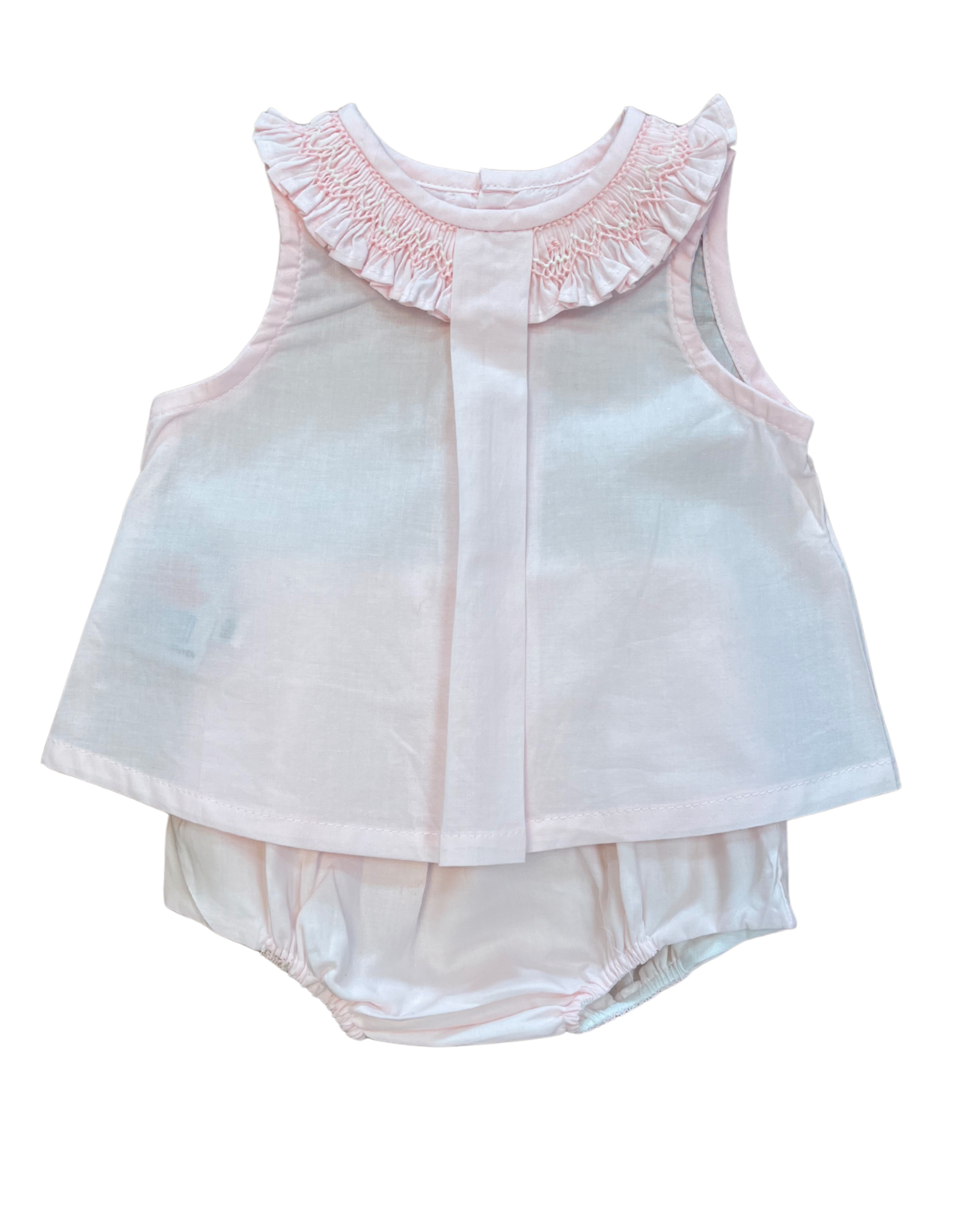 Baby Sen Pink Alice Bloomer Set