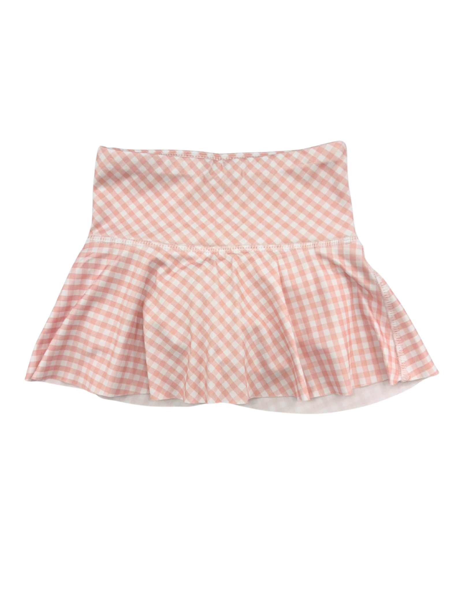 Honesty Pink Gingham Skirt