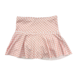 Honesty Pink Gingham Skirt