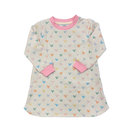 Honesty Sweatshirt Dress Multi Bows