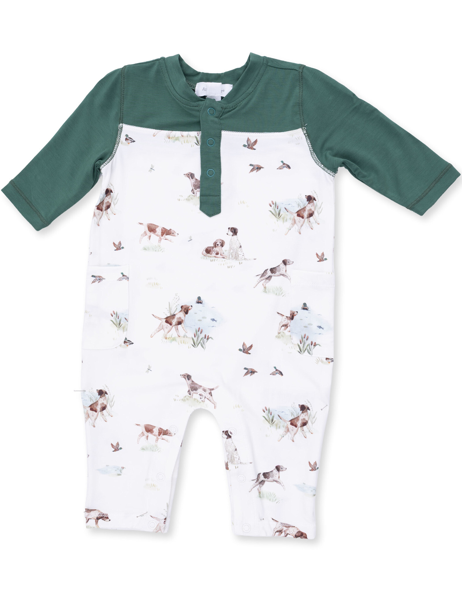 Angel Dear Pointer Pups and Duck Buddies Romper
