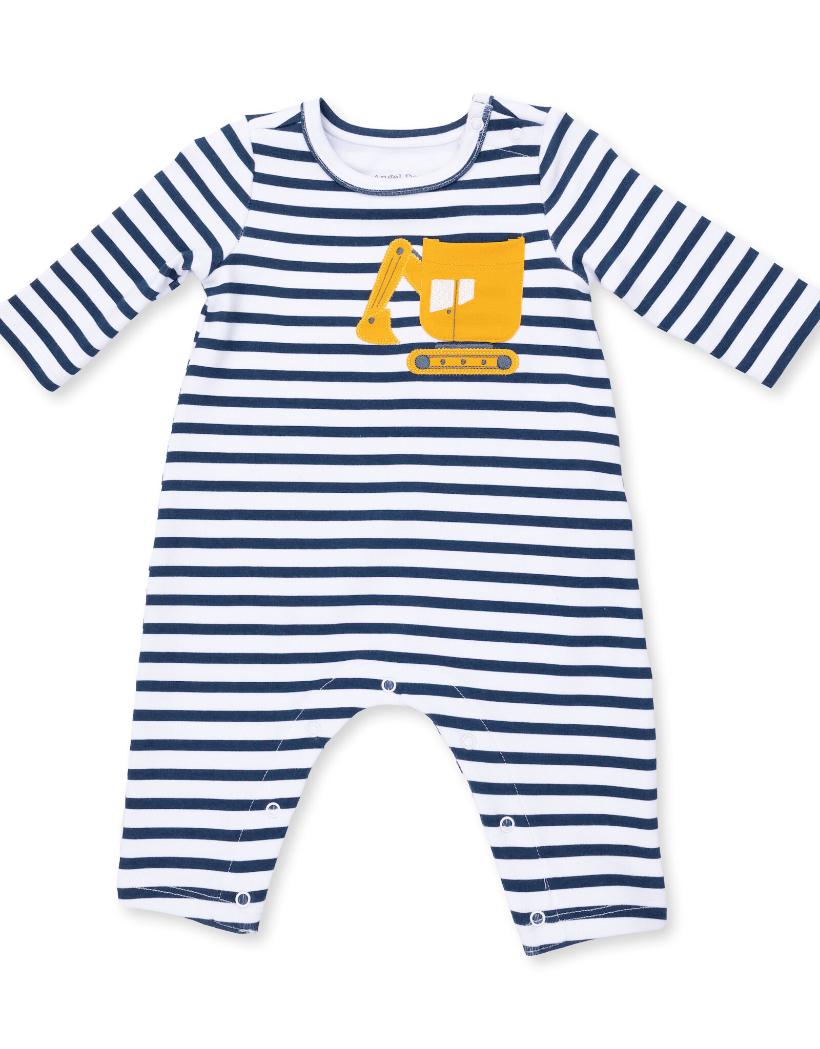 Angel Dear Digger Collection - Long Sleeve Snap Shoulder Romper