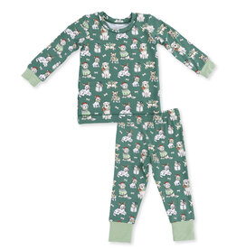 Angel Dear Christmas Dogs LS Loungewear Set