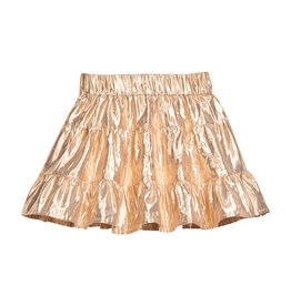 Bisby BB Skort, Gilt Metallic