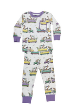 Nola Tawk Krewe Zoo'd It! Organic Cotton Pajama Set