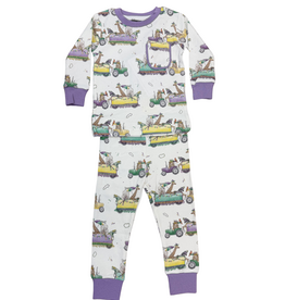Nola Tawk Krewe Zoo'd It! Organic Cotton Pajama Set