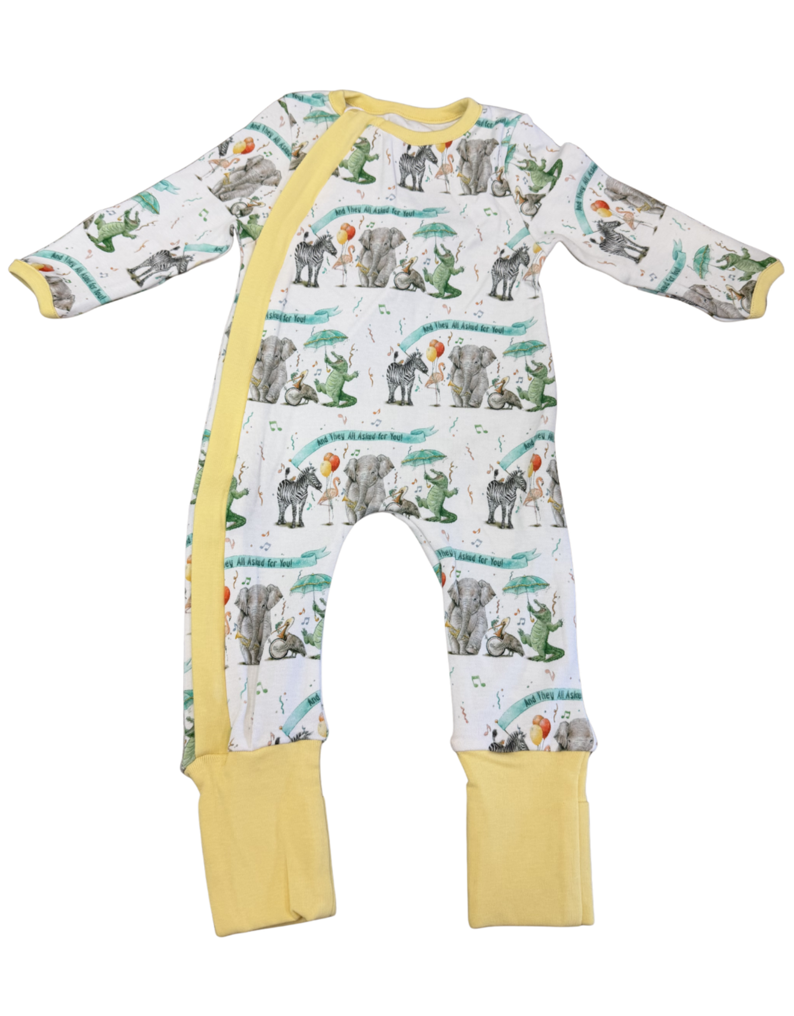 Nola Tawk And They All Asked for You Cotton Zipper PJ