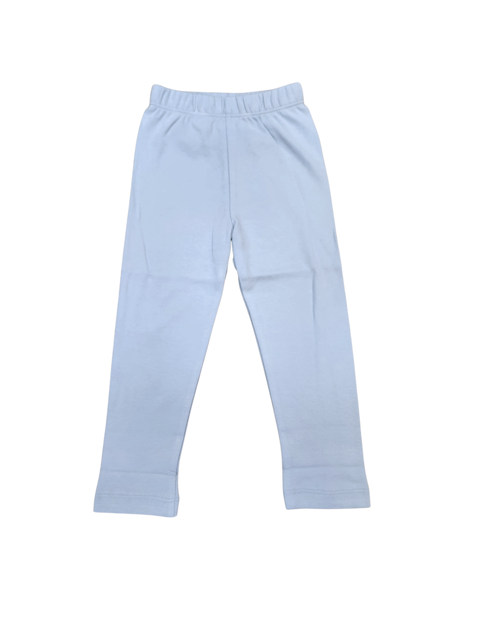 Luigi Straight Leggings, Light Blue