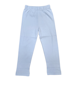 Luigi Straight Leggings, Light Blue