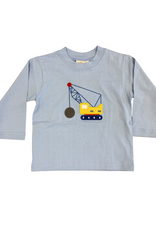 Luigi LS Sky Blue T-Shirt, Crane