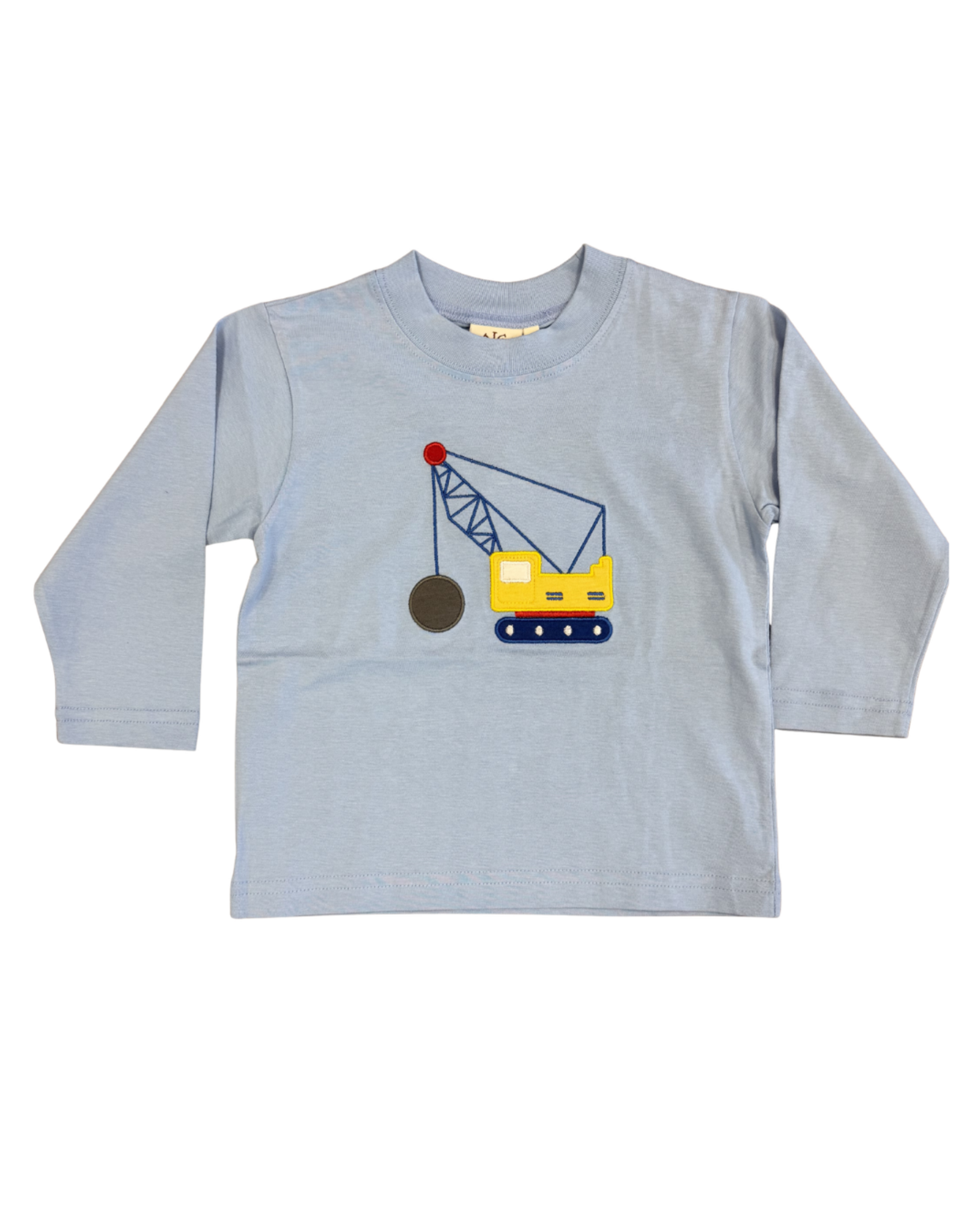 Luigi LS Sky Blue T-Shirt, Crane