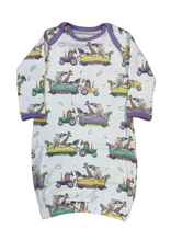 Nola Tawk Krewe Zoo'd It! Organic Cotton Gown