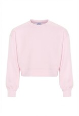 Pleat Darby Sweatshirt, Light Pink