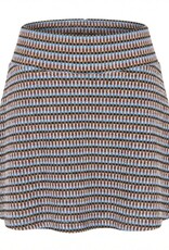 Pleat Libba Skirt, Toffee/Glacier