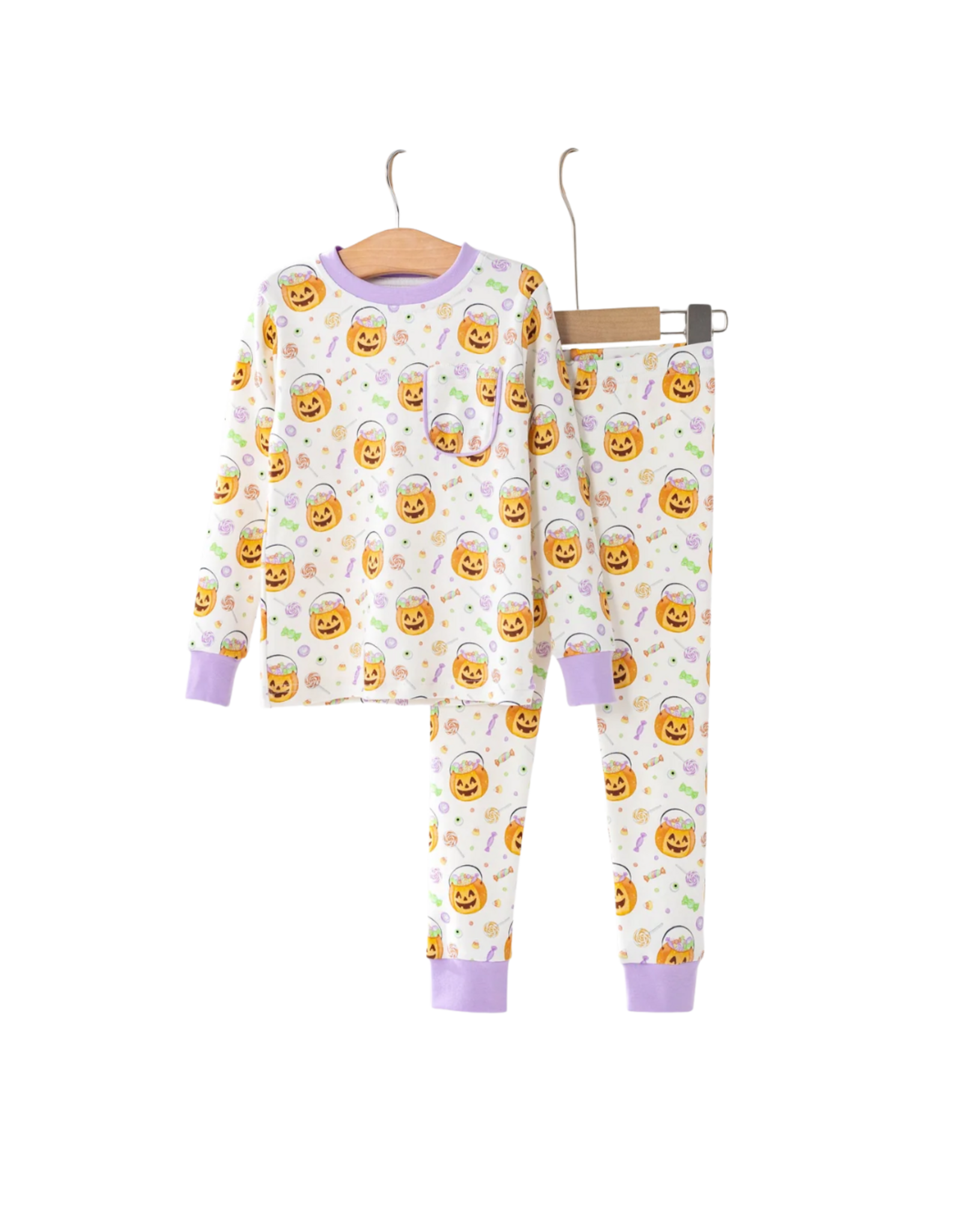 Nola Tawk No Tricks, Just Treats Organic Cotton Kids Pajamas