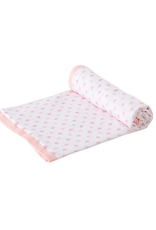 Nola Tawk Fleur de Rose Organic Muslin Cloud Blanket