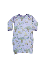 Nola Tawk Feathers & Floats Organic Cotton Gown NB