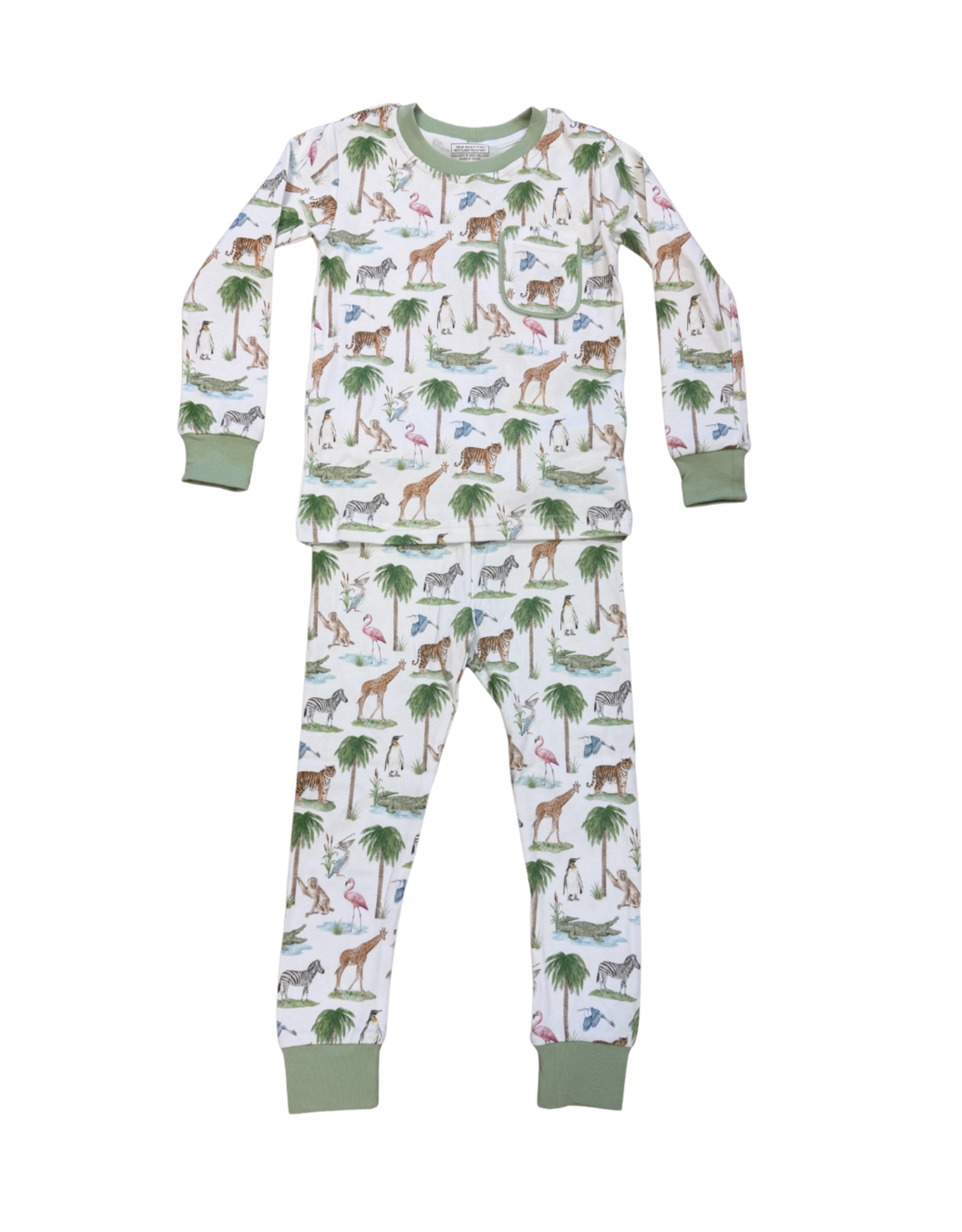 Nola Tawk Go Wild Organic Cotton Pajama Set