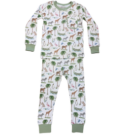 Nola Tawk Go Wild Organic Cotton Pajama Set