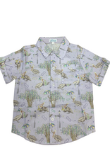 Nola Tawk Feather & Floats SS Collared Shirt