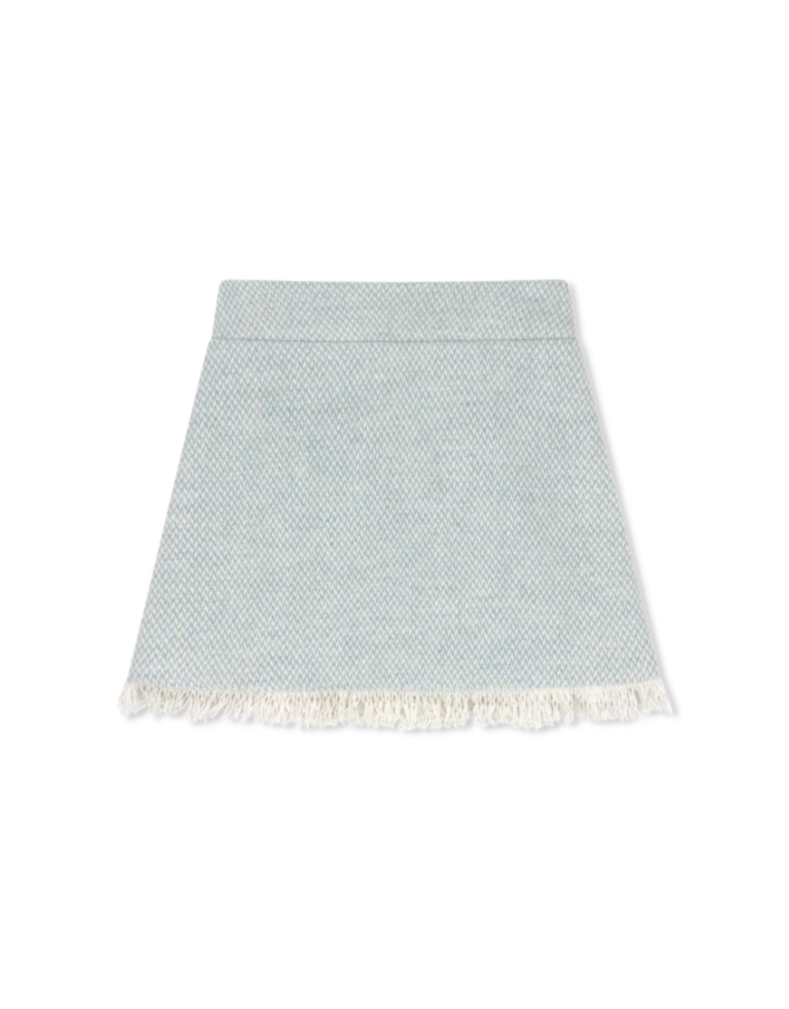 Set Proper Kensington Fringe Skirt, River Tweed