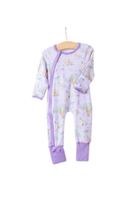 Nola Tawk Feather & Floats Organic Cotton Zip-Up