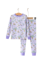 Nola Tawk Feather & Floats Organic Cotton Kids Pajama
