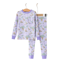 Nola Tawk Feather & Floats Organic Cotton Kids Pajama
