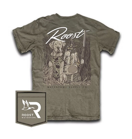 Fieldstone Roost Blind Essentials SS T-Shirt, Tumbleweed