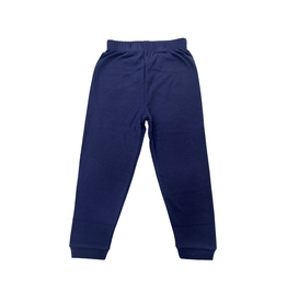 Luigi Navy Knit Joggers