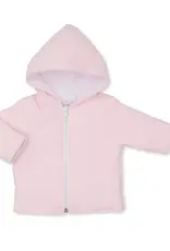 Kissy Kissy Jacquard Jacket Pink - 3/6m