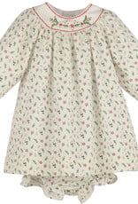 Luli & Me Mistletoe Set Dress