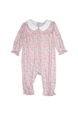 Sage and Lilly Mauve Floral Peter Pan Long Bubble