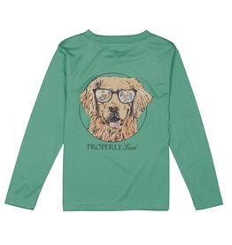 Properly Tied Performance Tee LS, Camo Companion Ivy