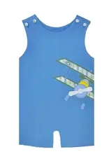 Zuccini Ashton Airplane Shortall, Periwinkle Knit